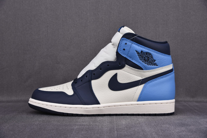 AIR JORDAN 1 RETRO HIGH OBSIDIAN UNC 555088-140