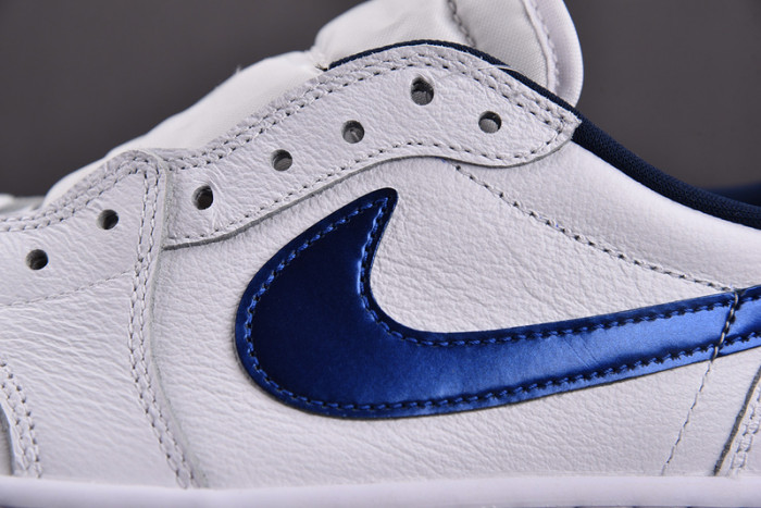 Air Jordan 1 Retro Low Metallic blue 705329-106