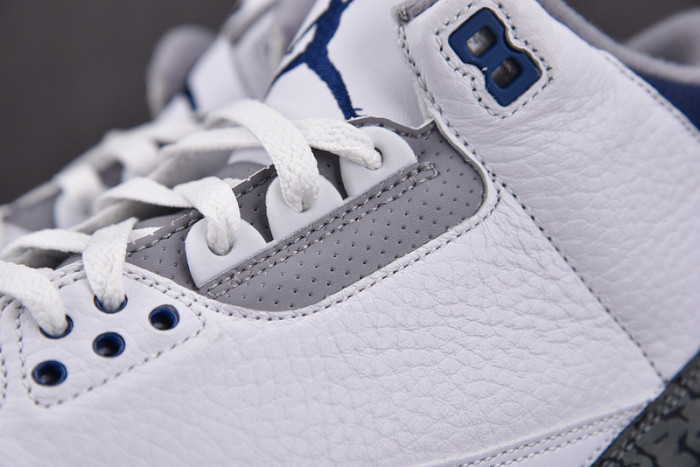 Air Jordan 3 White Midnight Navy CT8532-140